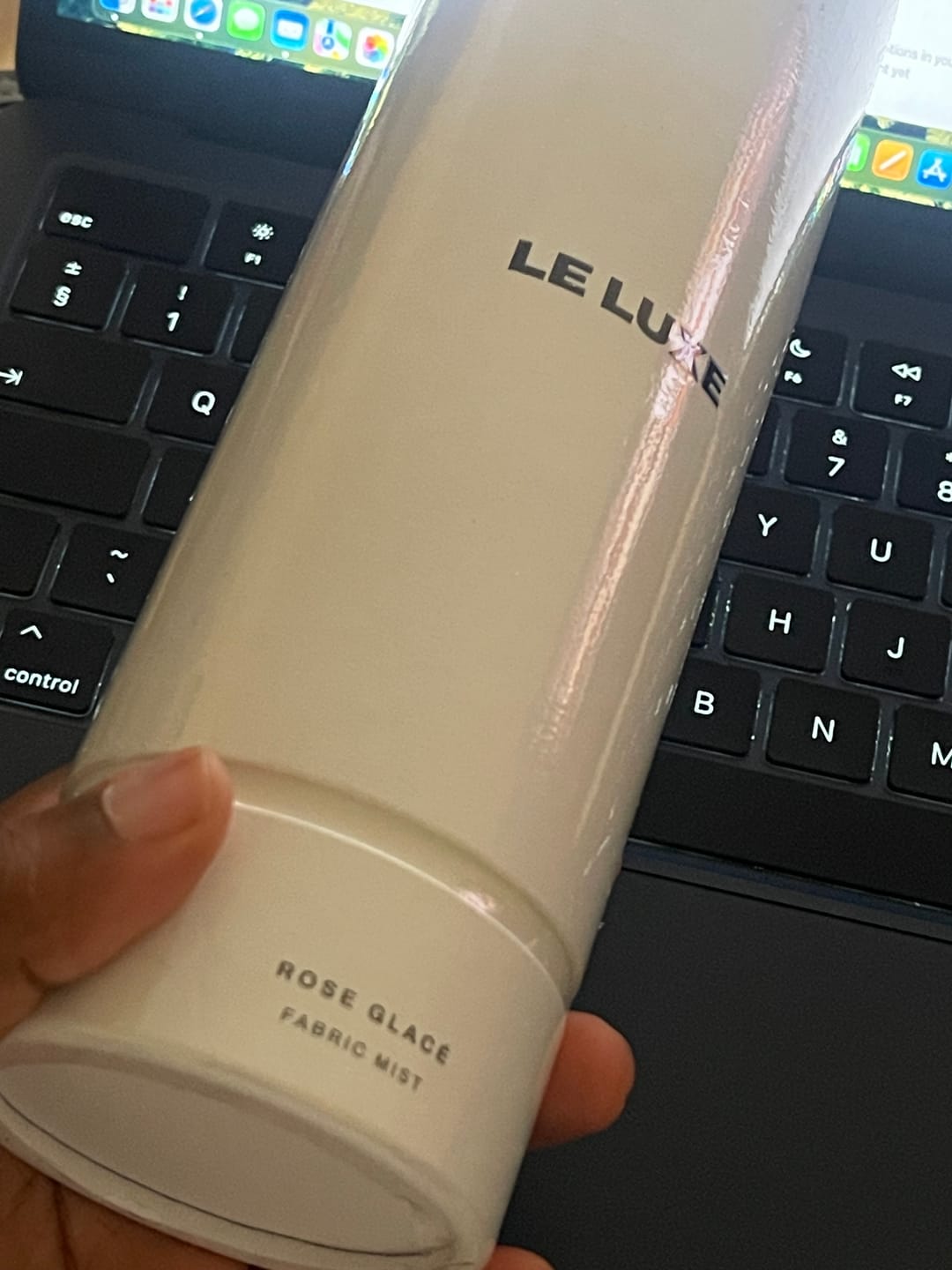 Customer photo review of Fabric Mist - Rose Glacé
