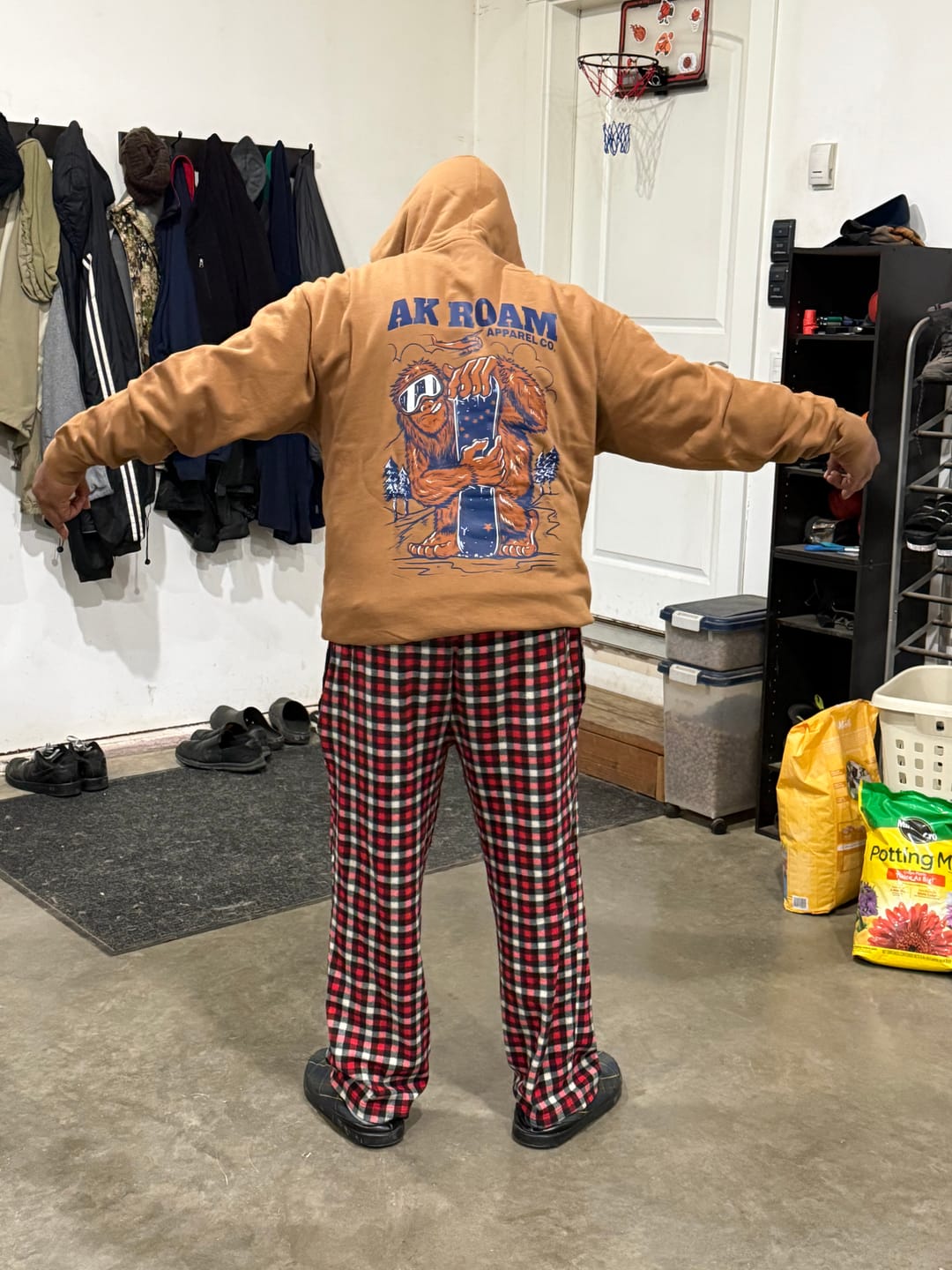 Customer photo review of BigFoot Hoody
