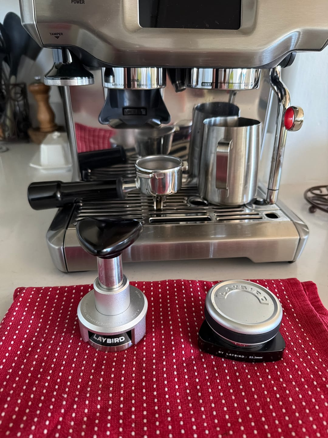 Customer photo review of LAYBIRD Tri Series Puck Prep Bundle