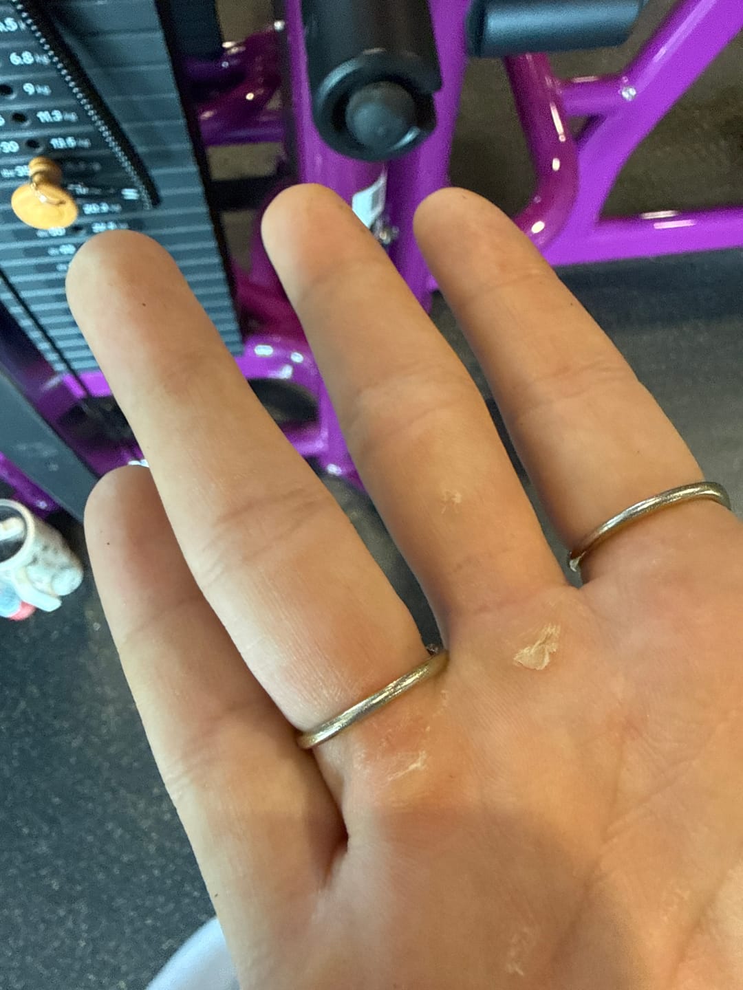 Customer photo review of Lily Crystal Gold Vine Ring