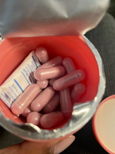 Customer photo review of Intimate Balance Live Culture & Prebiotic Capsules for Women
