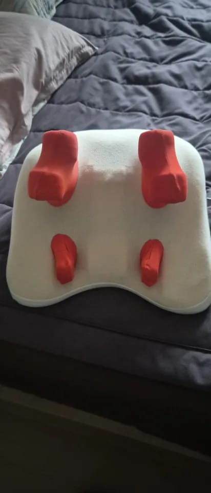 Customer photo review of SpineNeck Knead – Deep Kneading Neck & Shoulder Massager