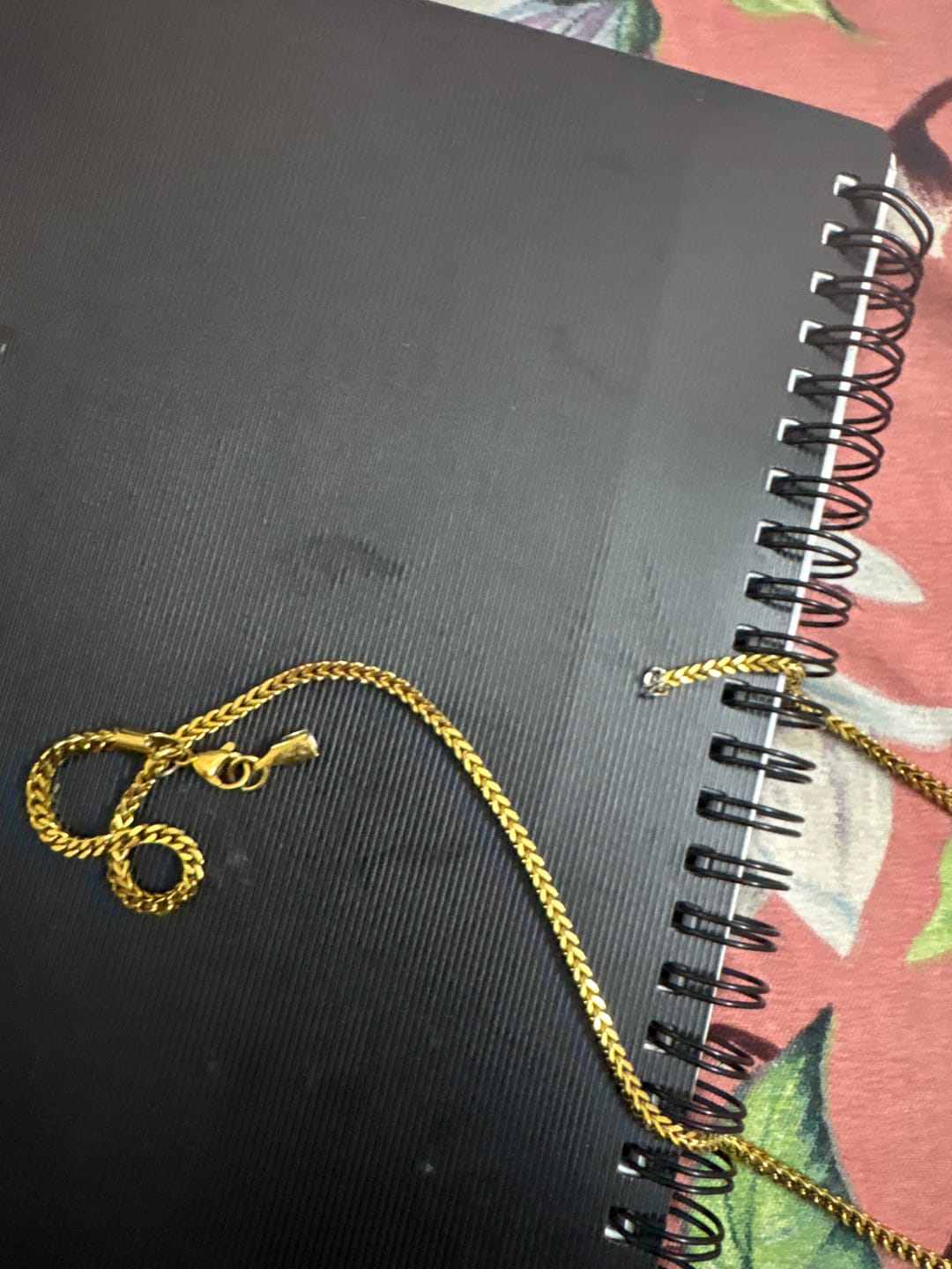 Customer photo review of Rounded Link Statement Chain for Men