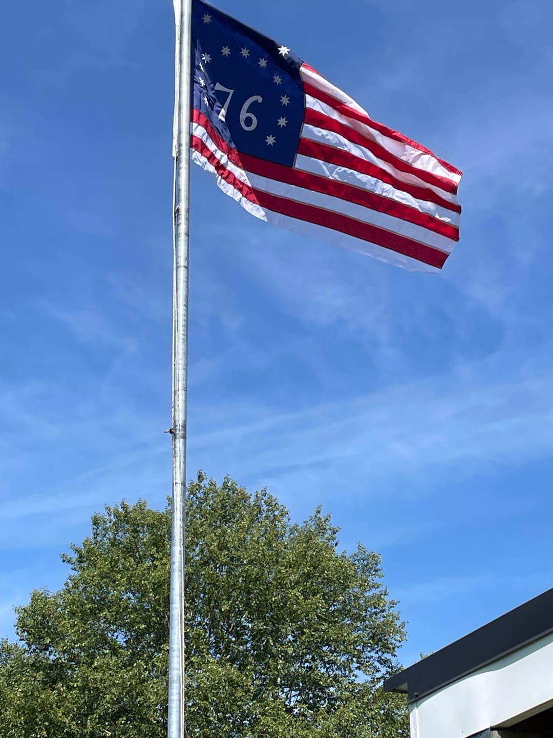 Customer photo review of 3' x 5' Bennington Flag