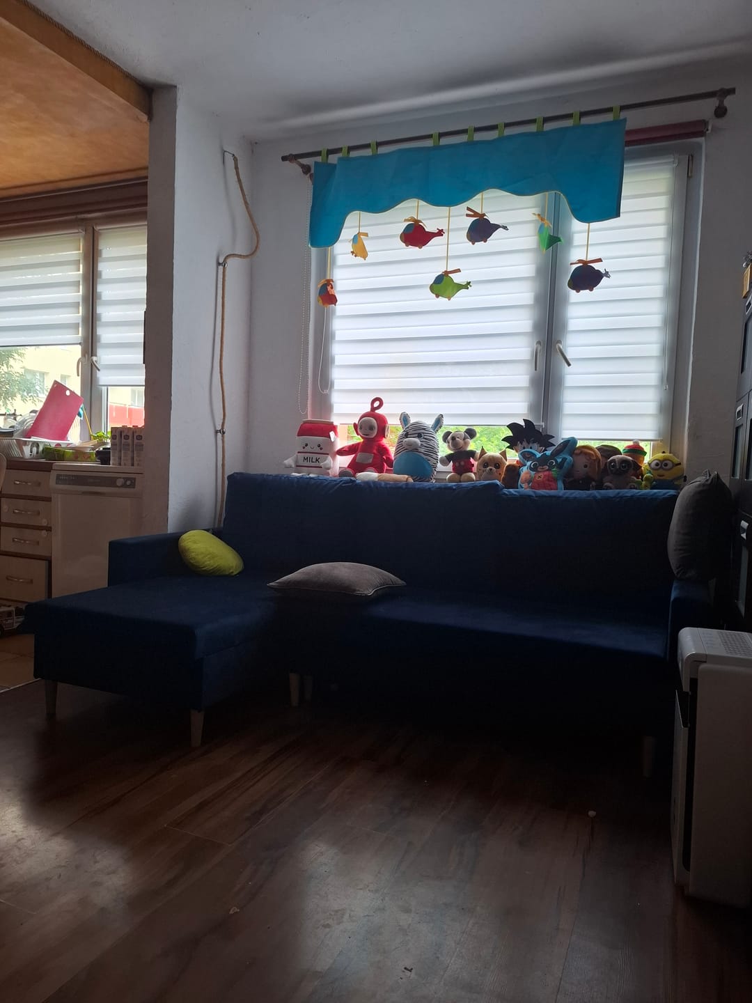 Customer photo review of Narożnik BLANK velvet