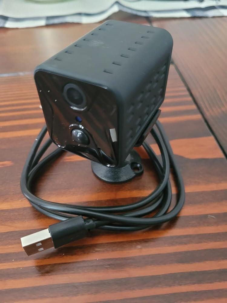 Customer photo review of Mini WiFi Security Camera with Night Vision – 1080P HD Wireless Nanny Cam