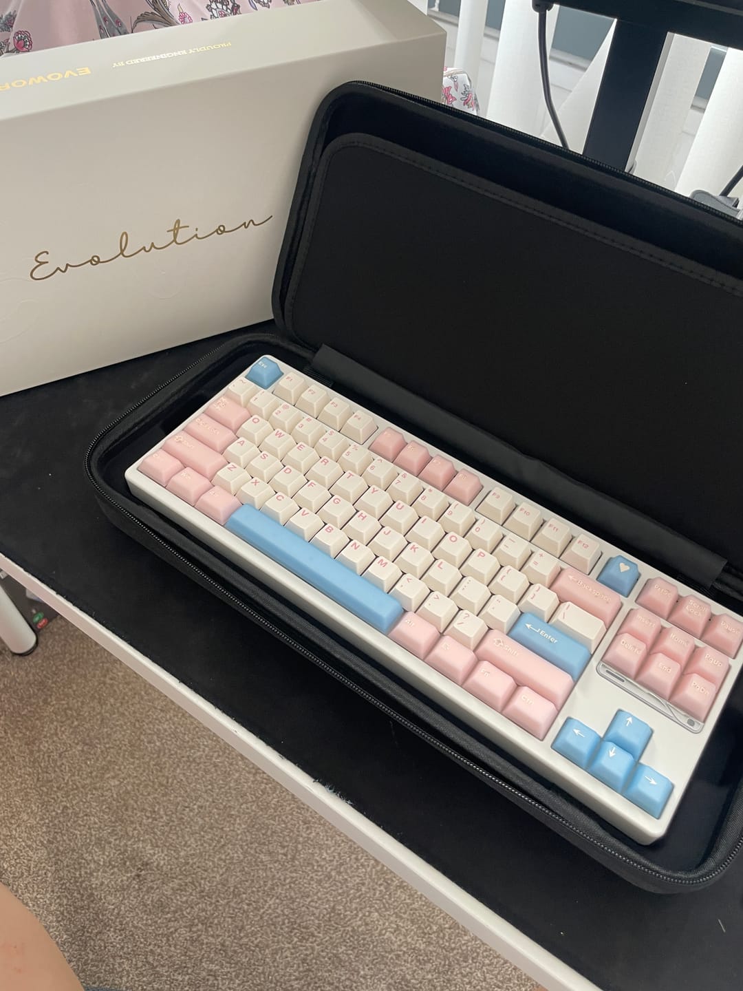 Customer photo review of Evoworks -  Evo80 80% TKL Mechanical Keyboard