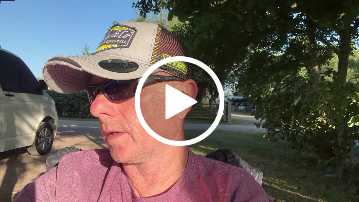 Customer video review of Stone Grey Diamond Trucker Hat x Kyle Ryde #1