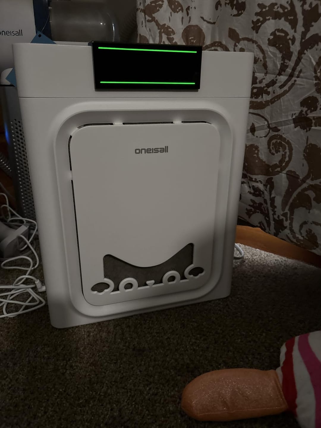 Customer photo review of Oneisall Luftreiniger für Haushalte mit Haustieren – beidseitiger Lufteinlass