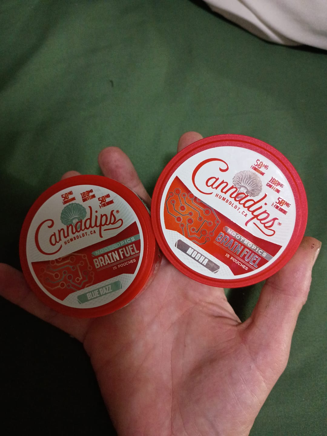 Customer photo review of Cannadips Brain Fuel