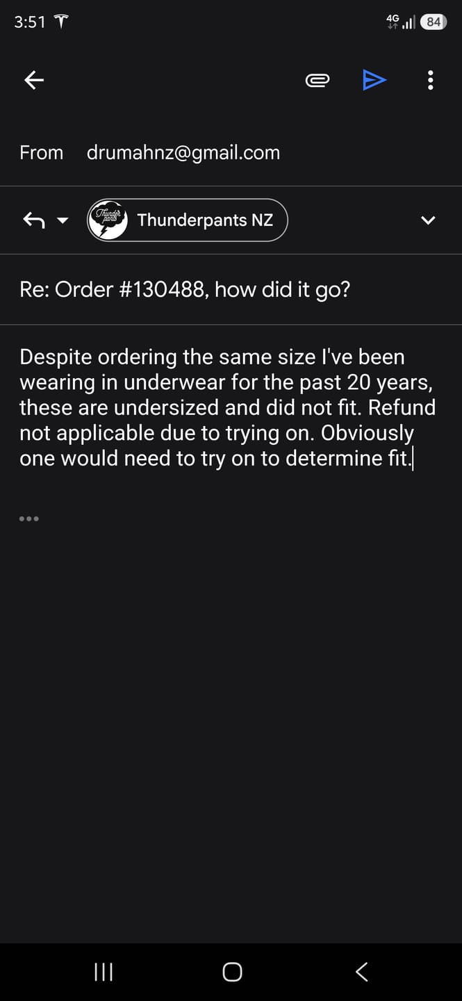 Customer photo review of Pouch Boxer Black