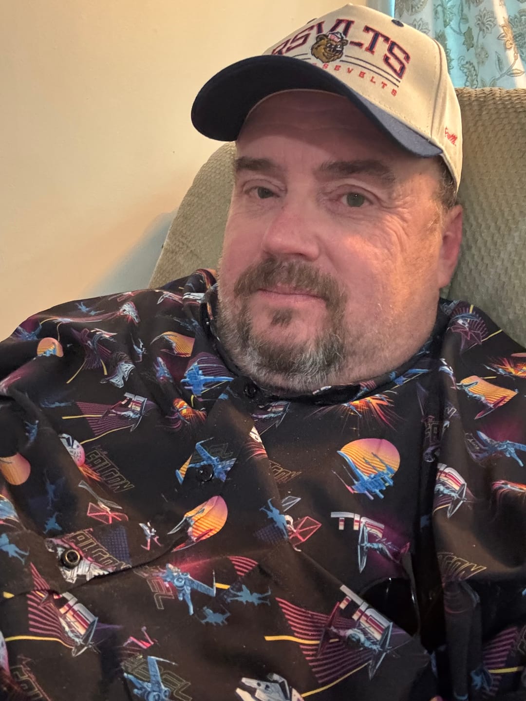 Customer photo review of The Roosevelts Bears – 5-Panel Curved Brim Hat