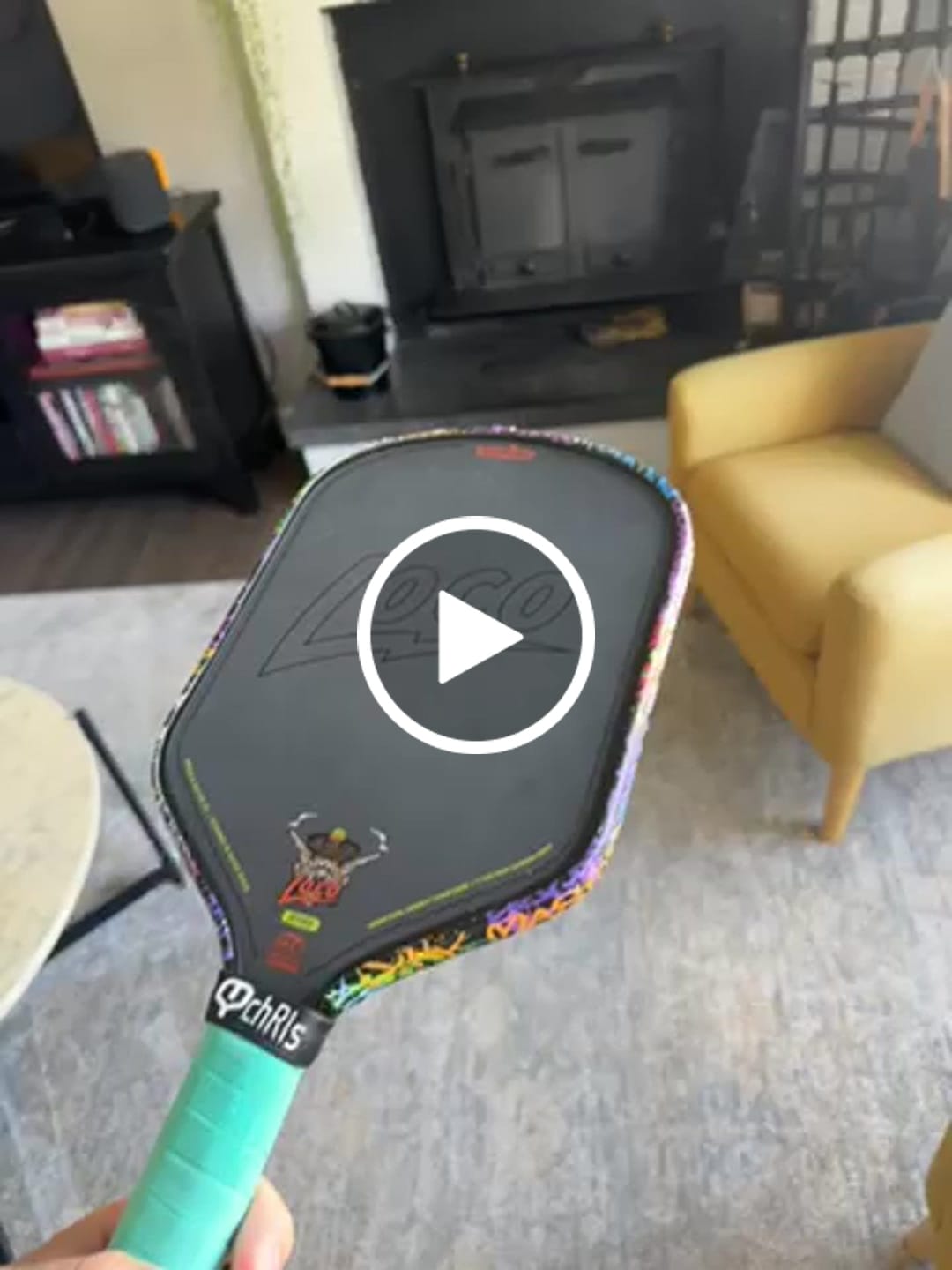 Customer video review of Graffiti 2.0 Edge Tape (3 pack) - Pickleball Paddle Edge Tape