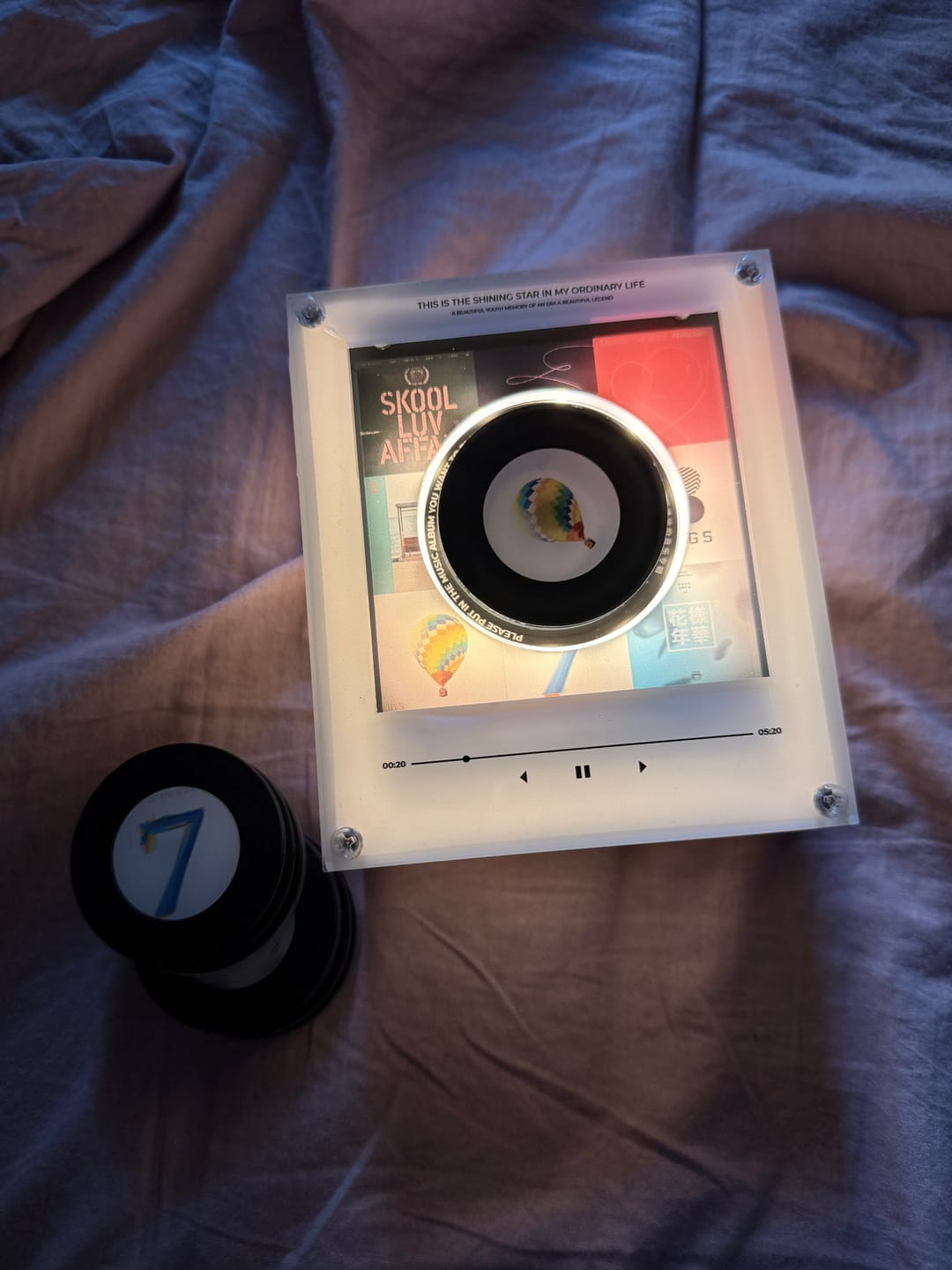 Customer photo review of Vinilo Bangtan.