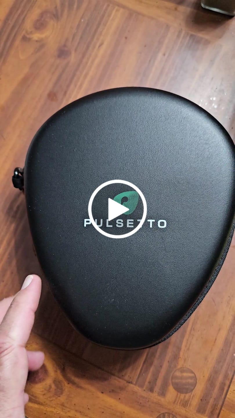 Customer video review of Travel Case For Pulsetto Fit
