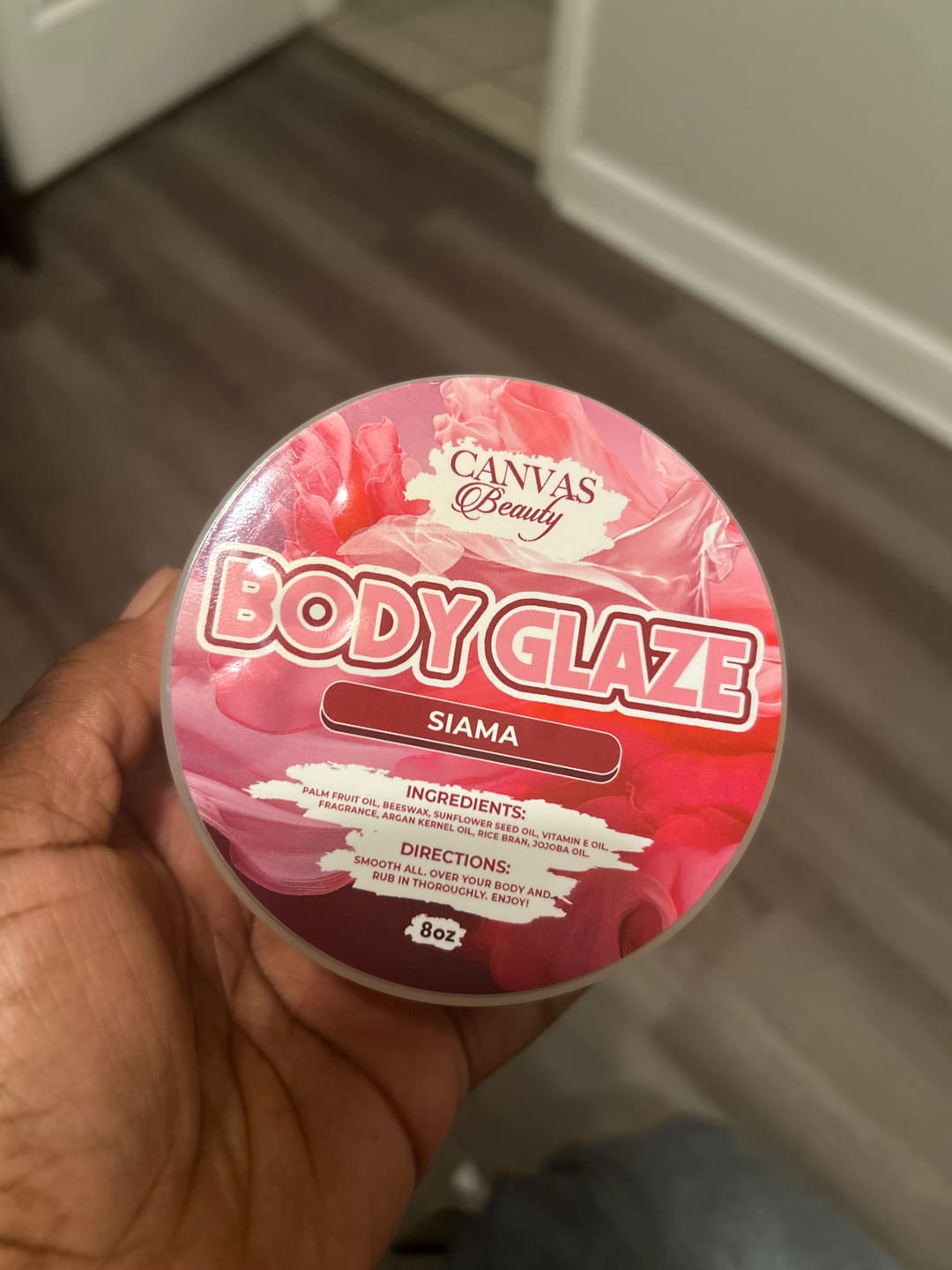 Customer photo review of BODY GLAZE: SIAMA