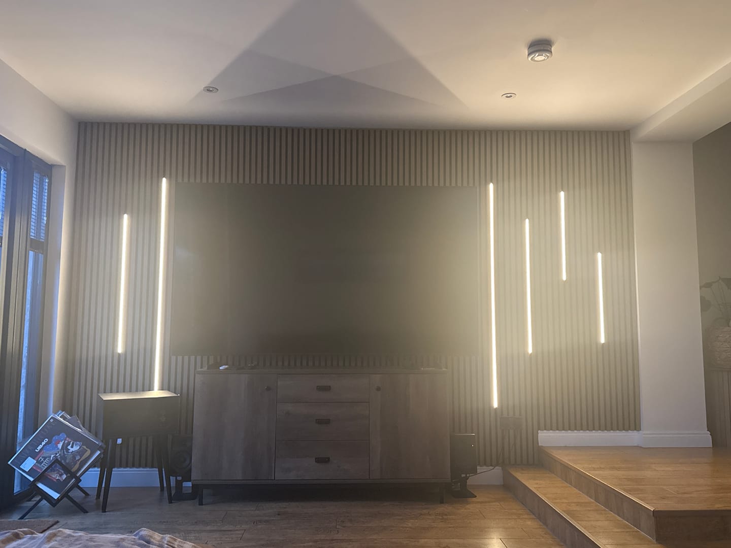 Customer photo review of Wall Panel LED Lighting Strip Kit