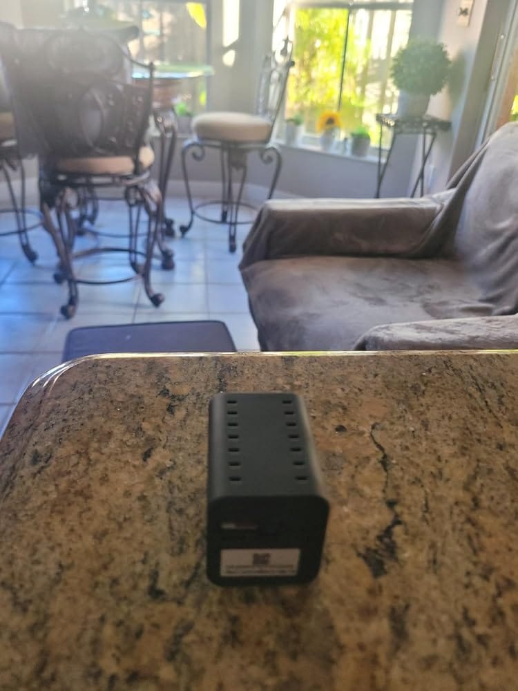 Customer photo review of Mini WiFi Security Camera with Night Vision – 1080P HD Wireless Nanny Cam
