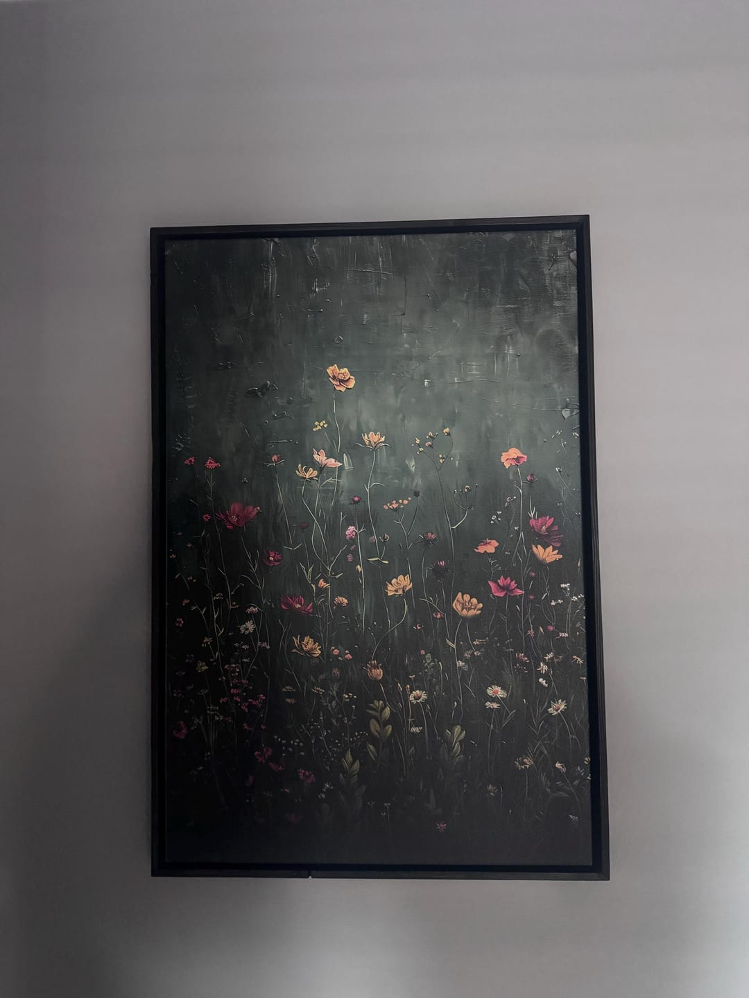 Customer photo review of Wildflower Meadow Canvas Wall Art