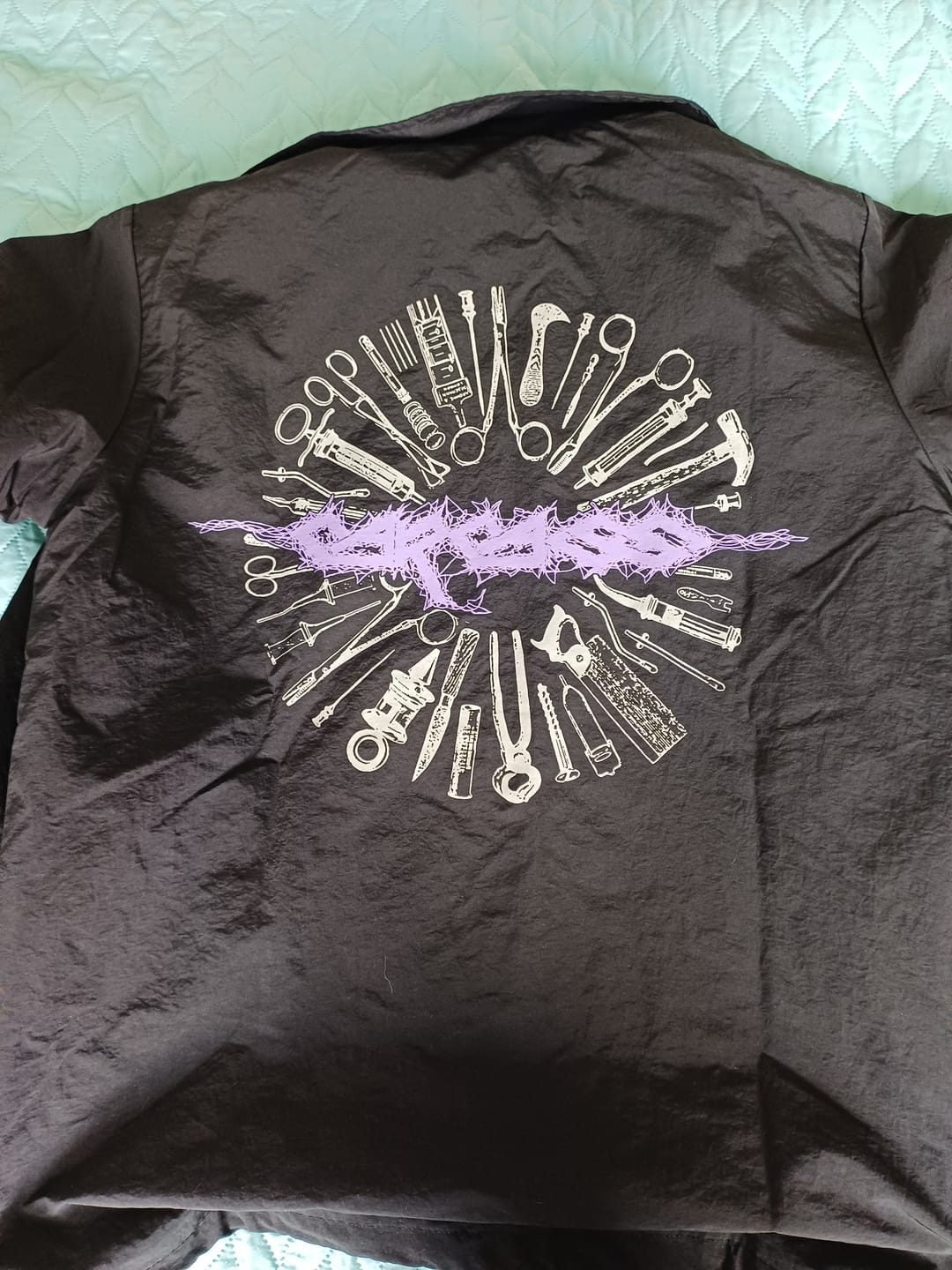 Customer photo review of Carcass - Necroticism - Windbreaker