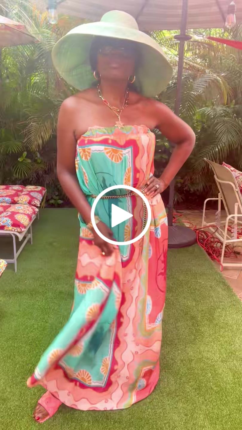 Customer video review of Meena Summer Hat Solid Colors