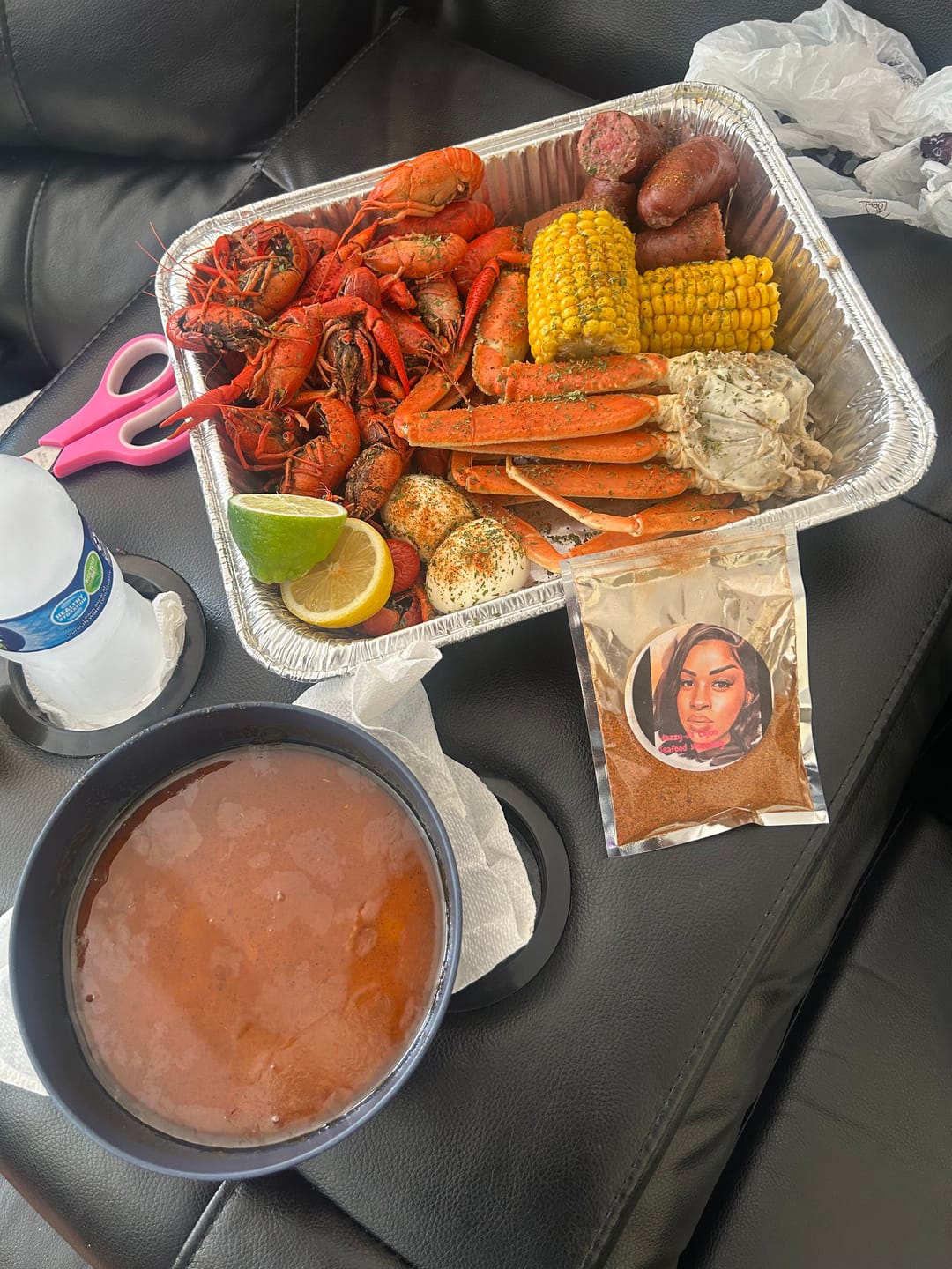 Customer photo review of Jazzyjs cajun seafood seasoning Mild