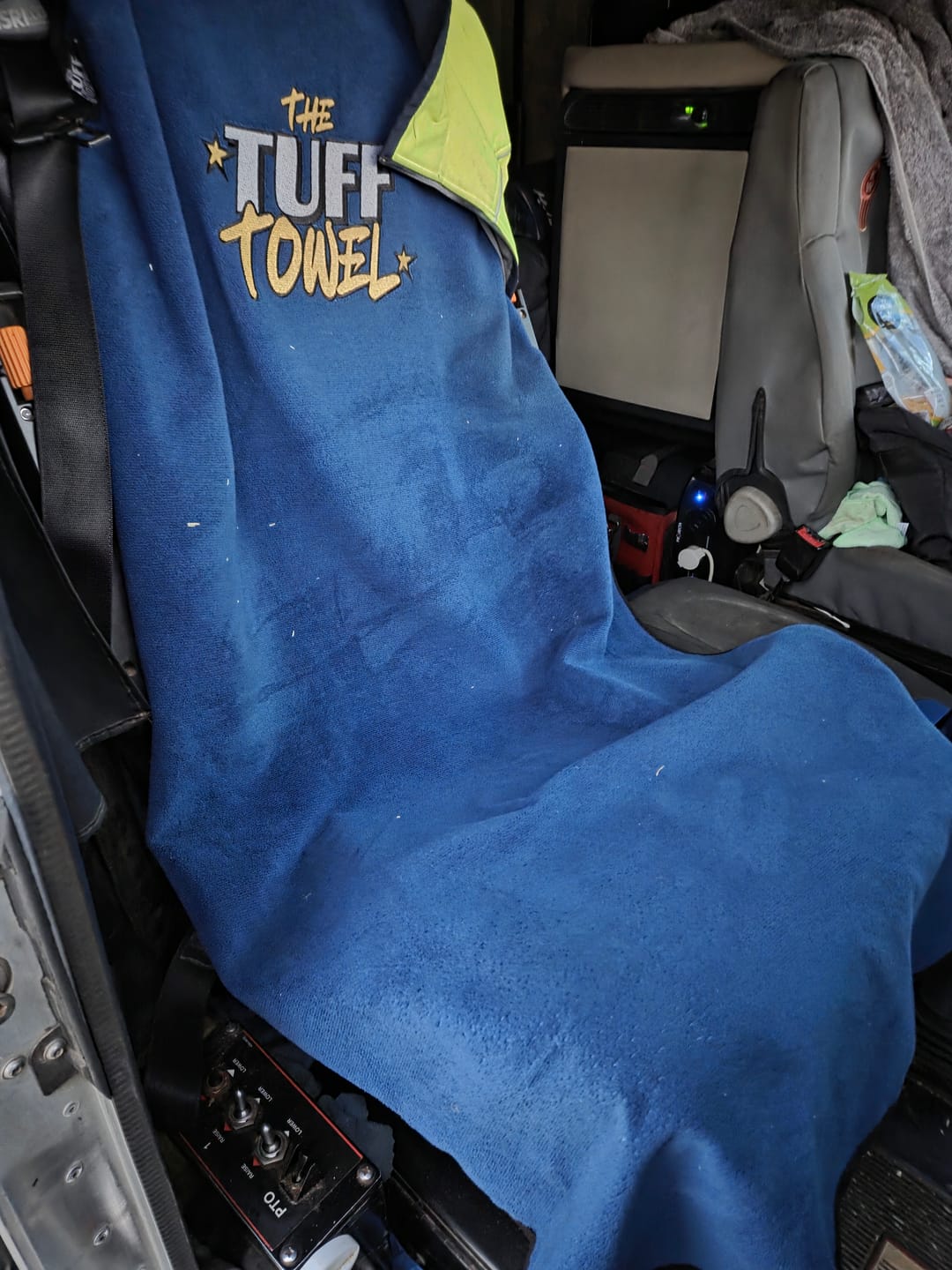 Customer photo review of Waterproof Car Towel Seat Cover - The OG