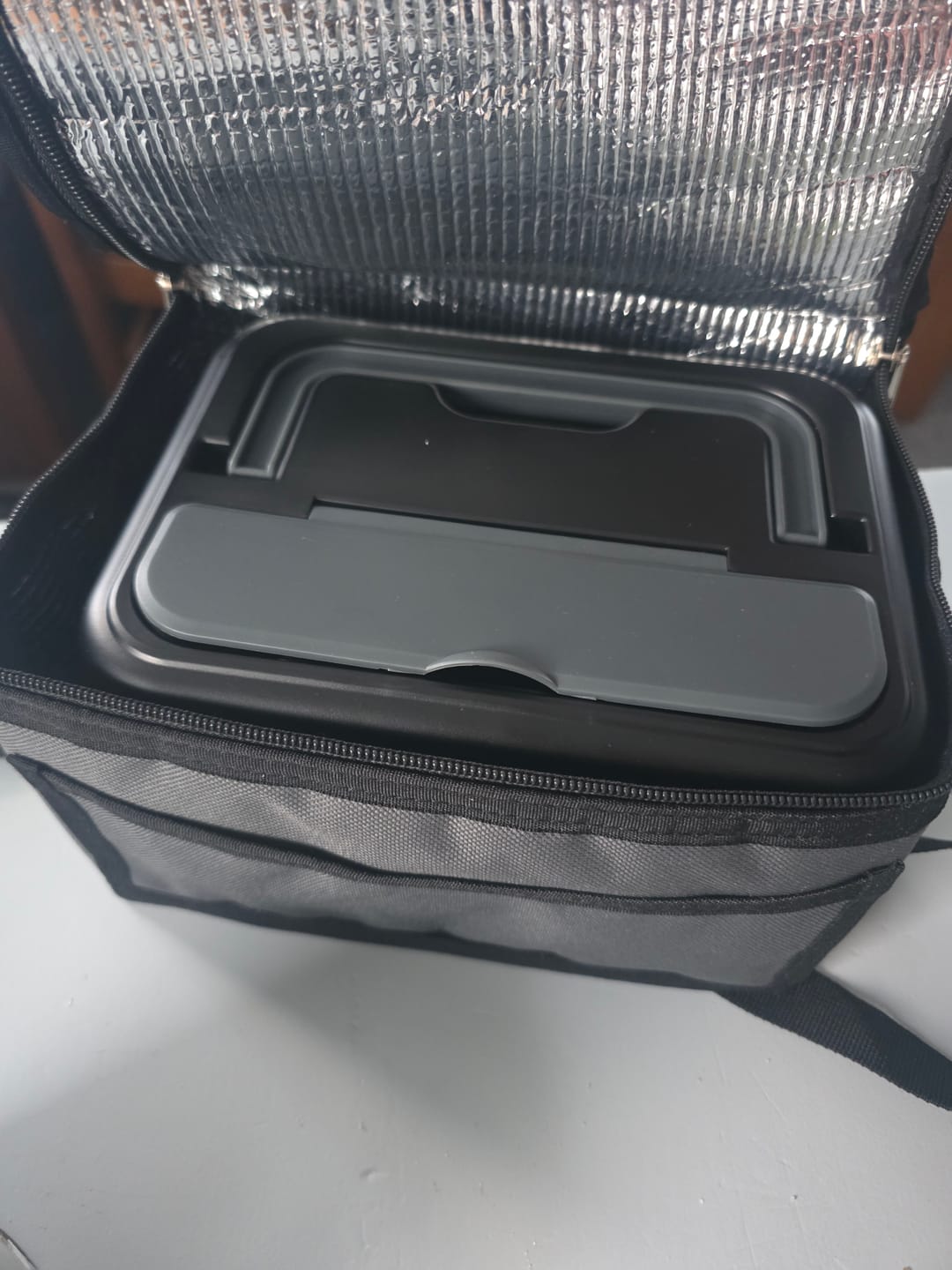 Customer photo review of Explorer Heating Lunchbox™ - Portable And Convenient