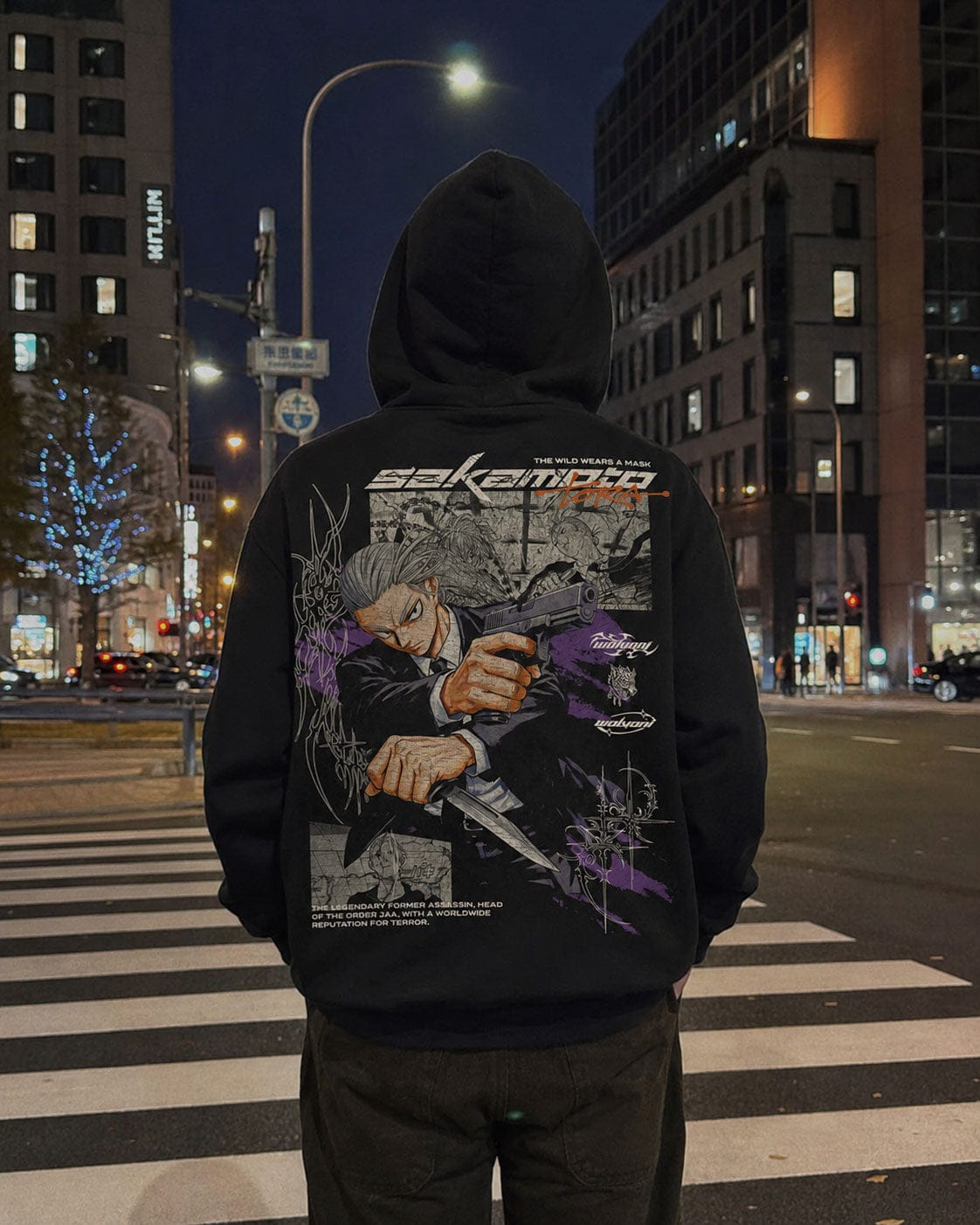 Customer photo review of Sakamoto Days | Taro Sakamoto Hoodie