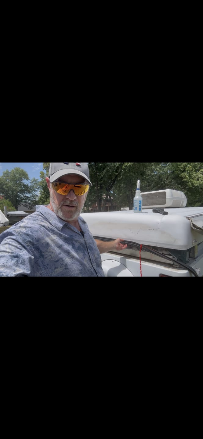 Customer photo review of ABS Roof Seal 41'