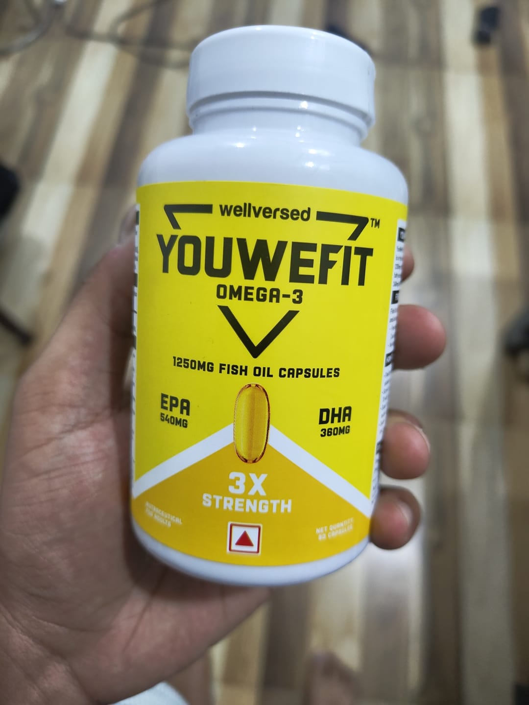 Customer photo review of YouWeFit Omega-3 Fish Oil (90 Capsules), 1250mg