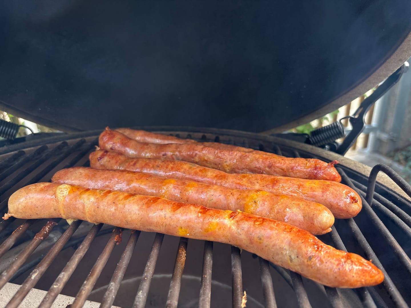 Customer photo review of Original Thüringer Hausmacher Bratwurst grob 5 Stück