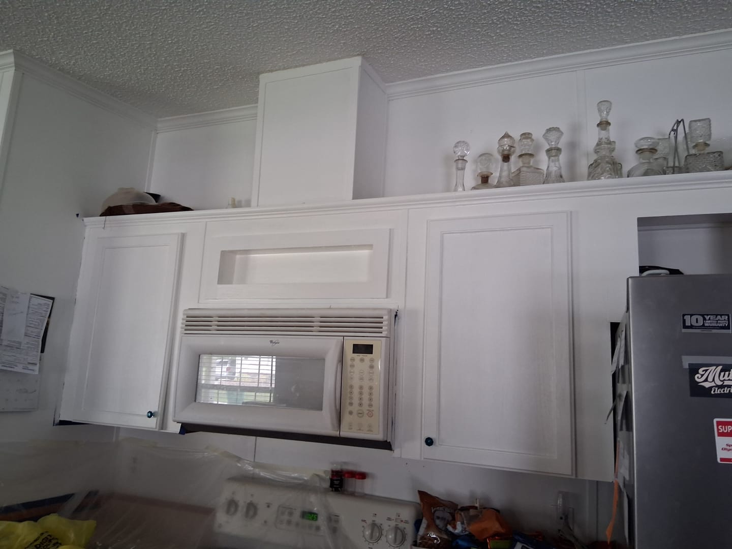 Customer photo review of Miracle Cabinet Paint | Ballet White