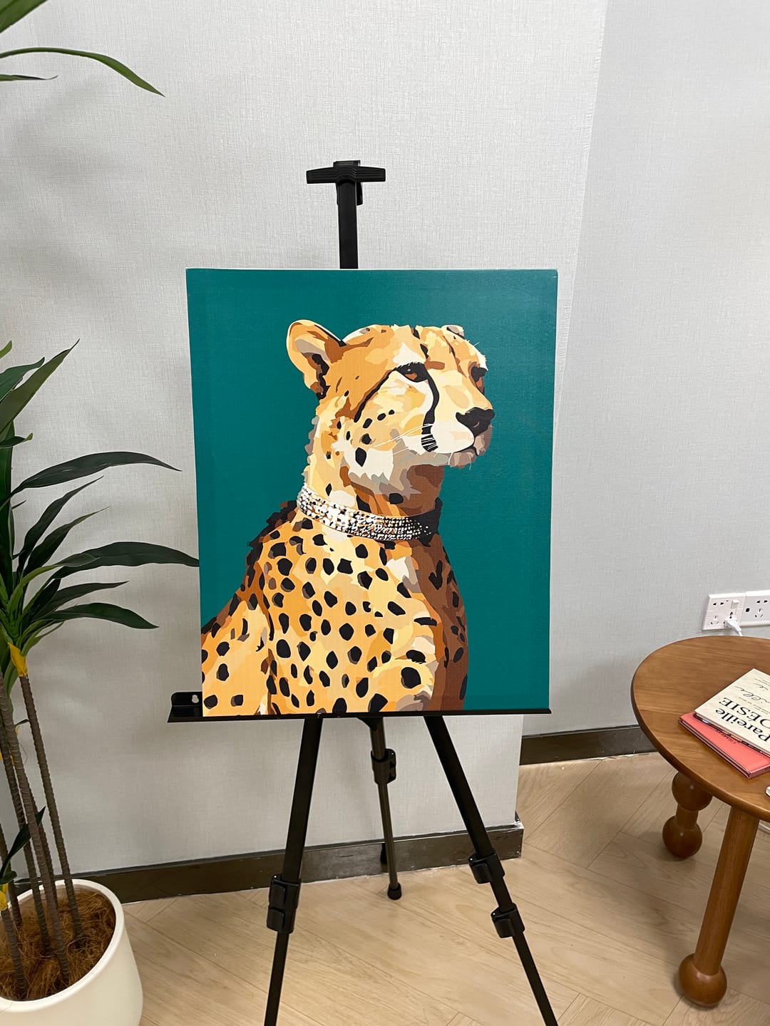 Customer photo review of Wildlife Chic | Paint by Number