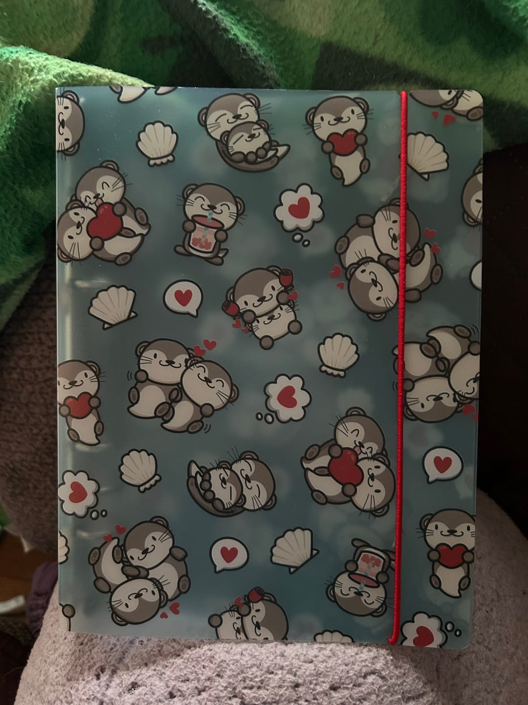 Customer photo review of Sticker Storage Binder - My Otter Half (S Size)
