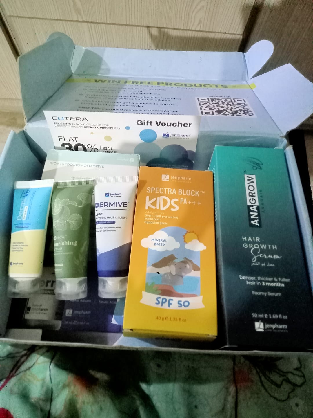 Customer photo review of Spectra Block Kids Spf50
