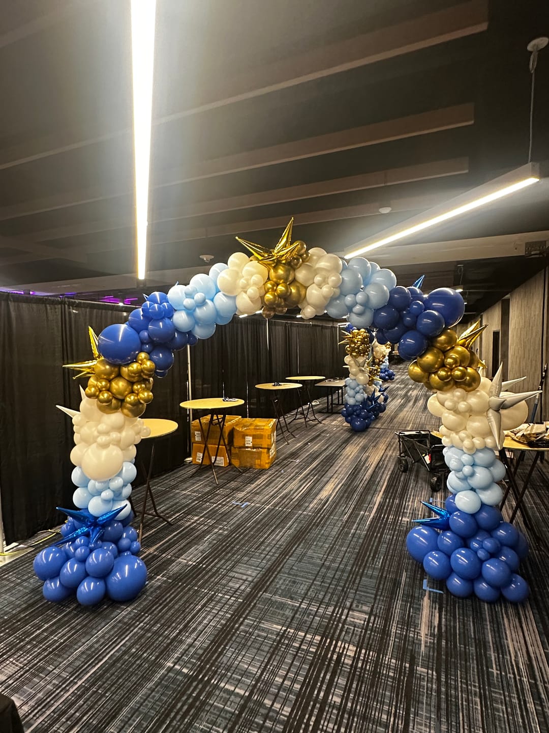Customer photo review of 10x8ft Aluminum Alloy Tube Arch Balloon Flower Stand For Wedding Birthday Baby Shower