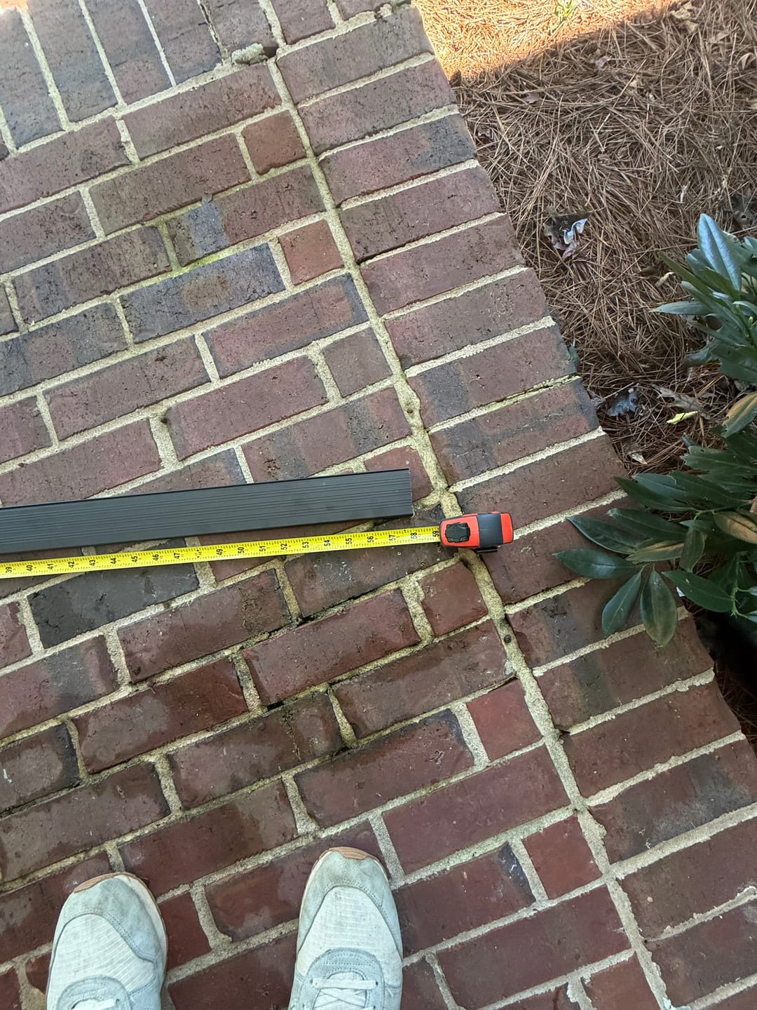 Customer photo review of Threshold Extender (36.5" to 72.5" Width)