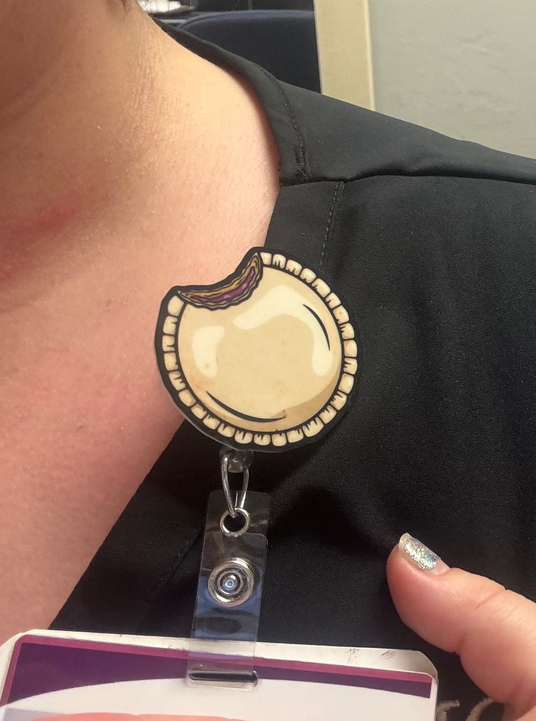 Customer photo review of Crustless PBJ Partner Badge Reels
