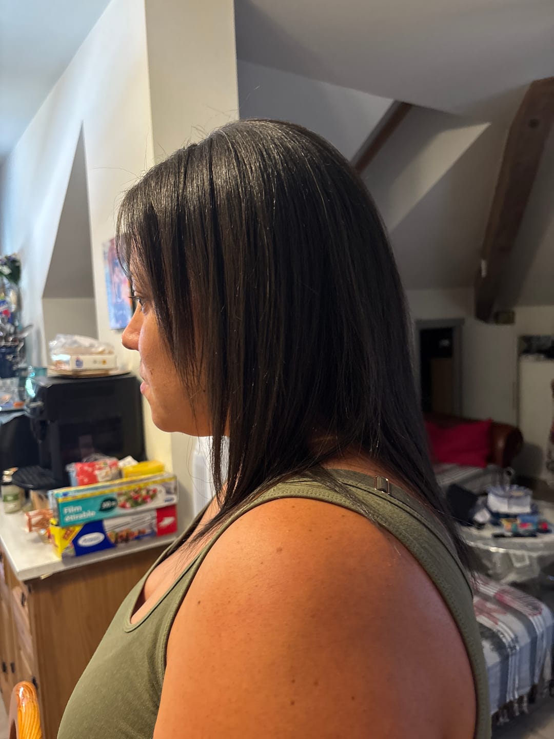 Customer photo review of Lissage Indien Deby Hair Lisa Indian (sans formol)