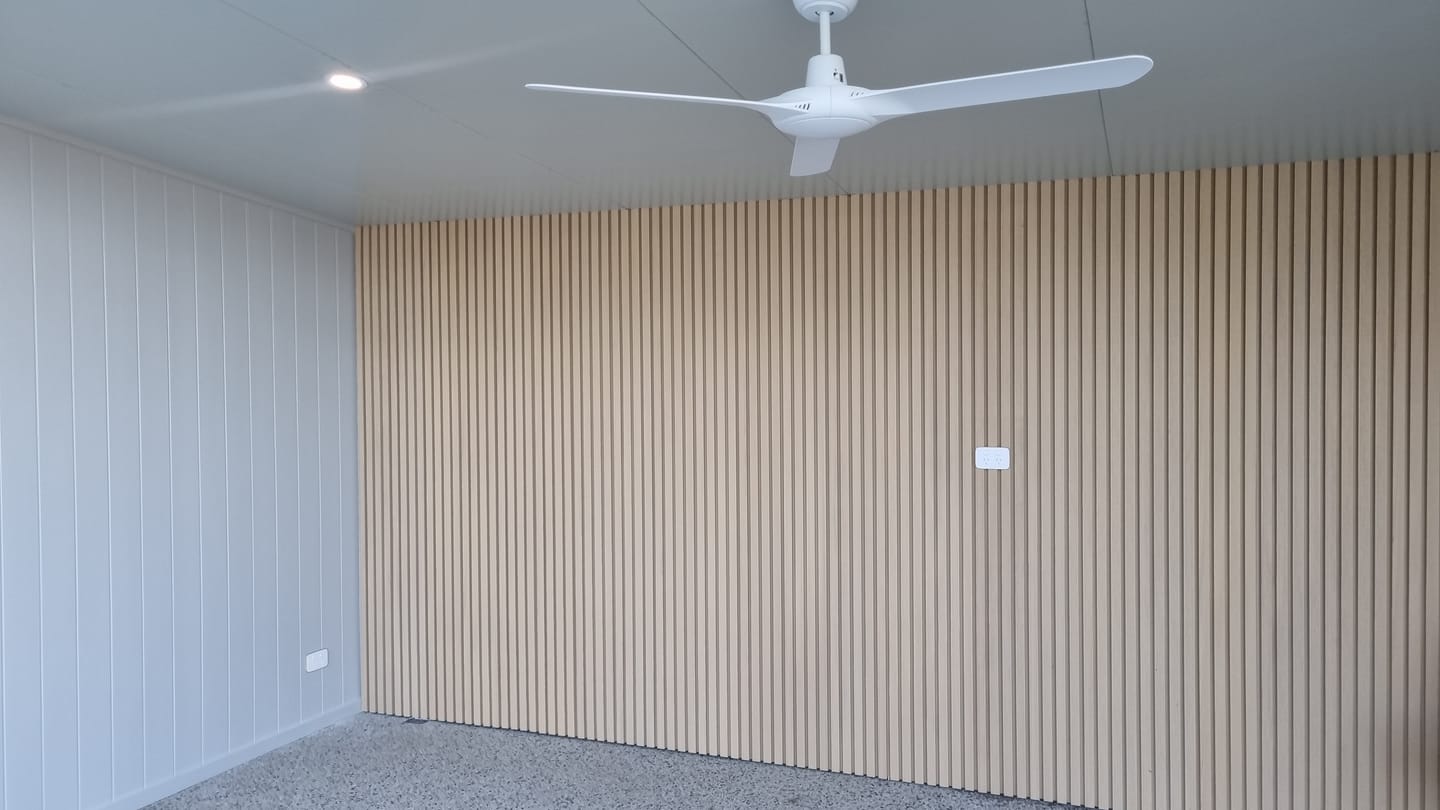 Customer photo review of Light Oak | Outdoor Panel 2.9M