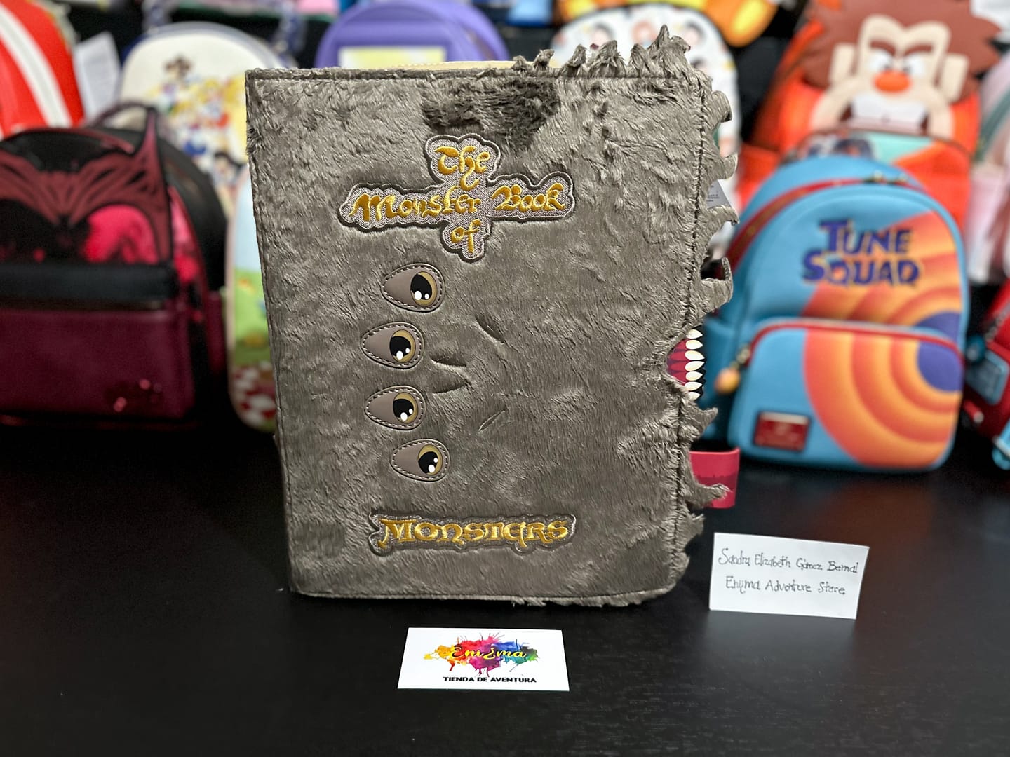 Customer photo review of Loungefly Harry Potter Book of Monsters Book Backpack (Exclusive)