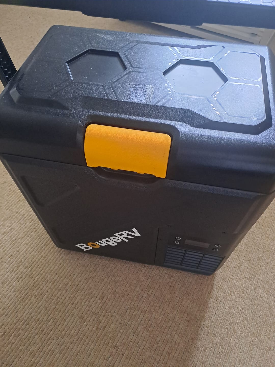 Customer photo review of BougeRV CRH20 20L 12V Portable Car Fridge Freezer