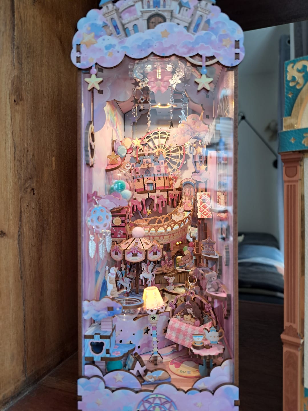 Customer photo review of DIY Book Nook Kit  - Sweet Dream