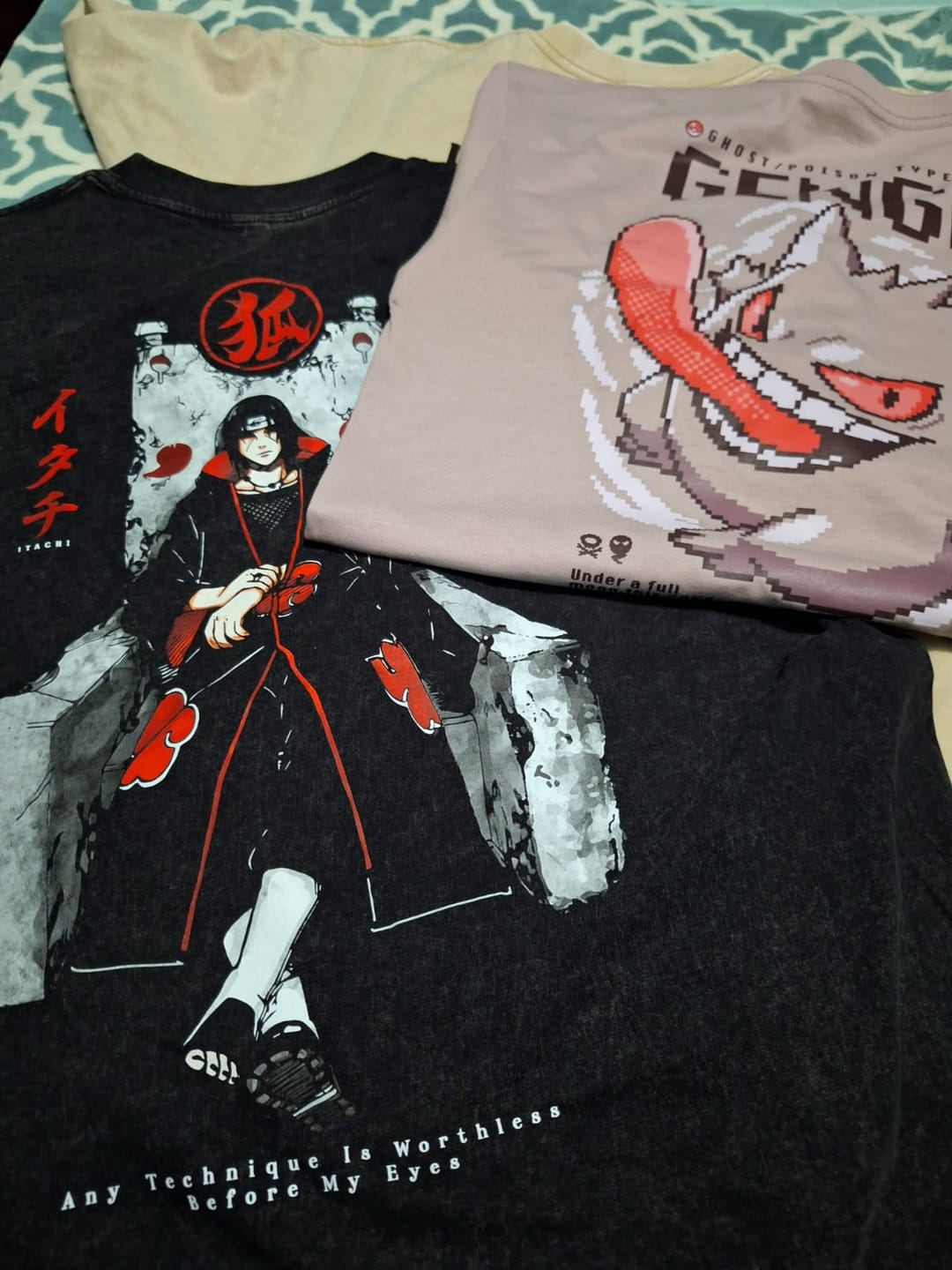 Customer photo review of Camisa Uchiha Itachi - Naruto