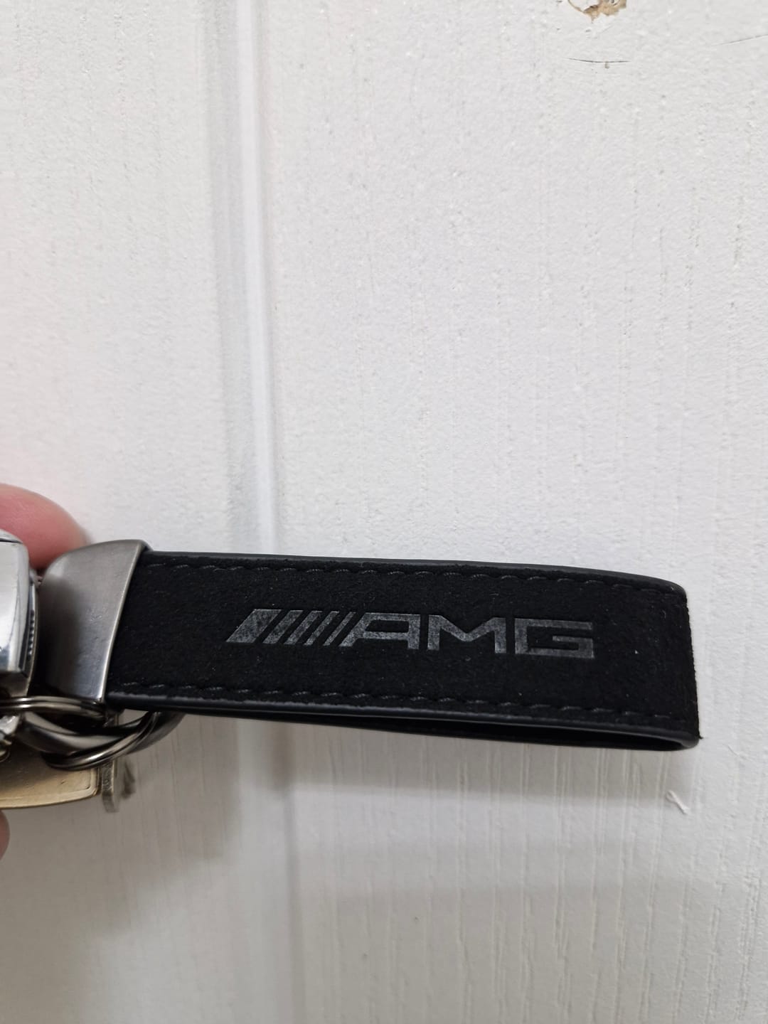 Customer photo review of MERCEDES AMG KEYCHAIN