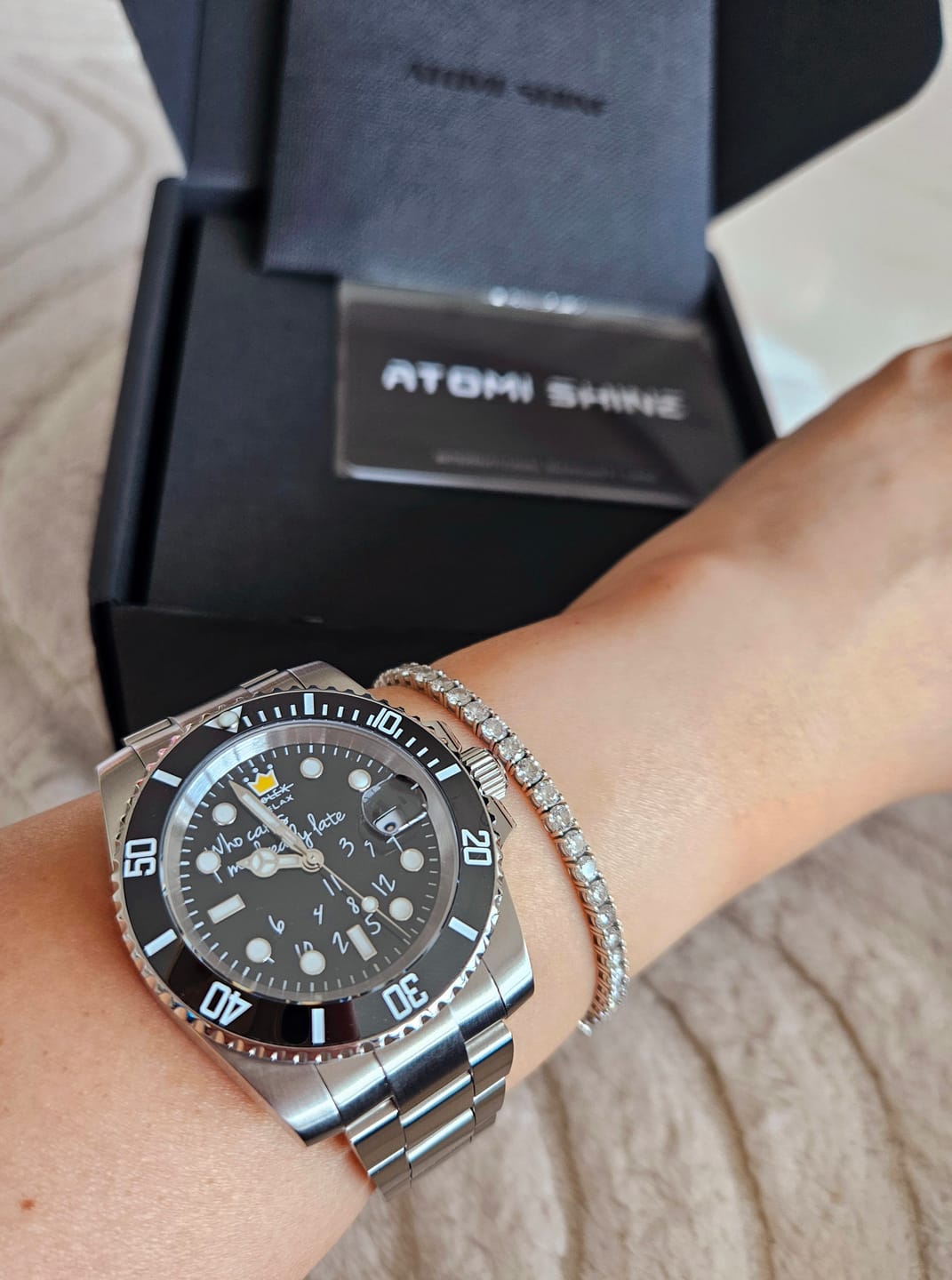 Customer photo review of HYDROCORE CLASSIC WATCH
