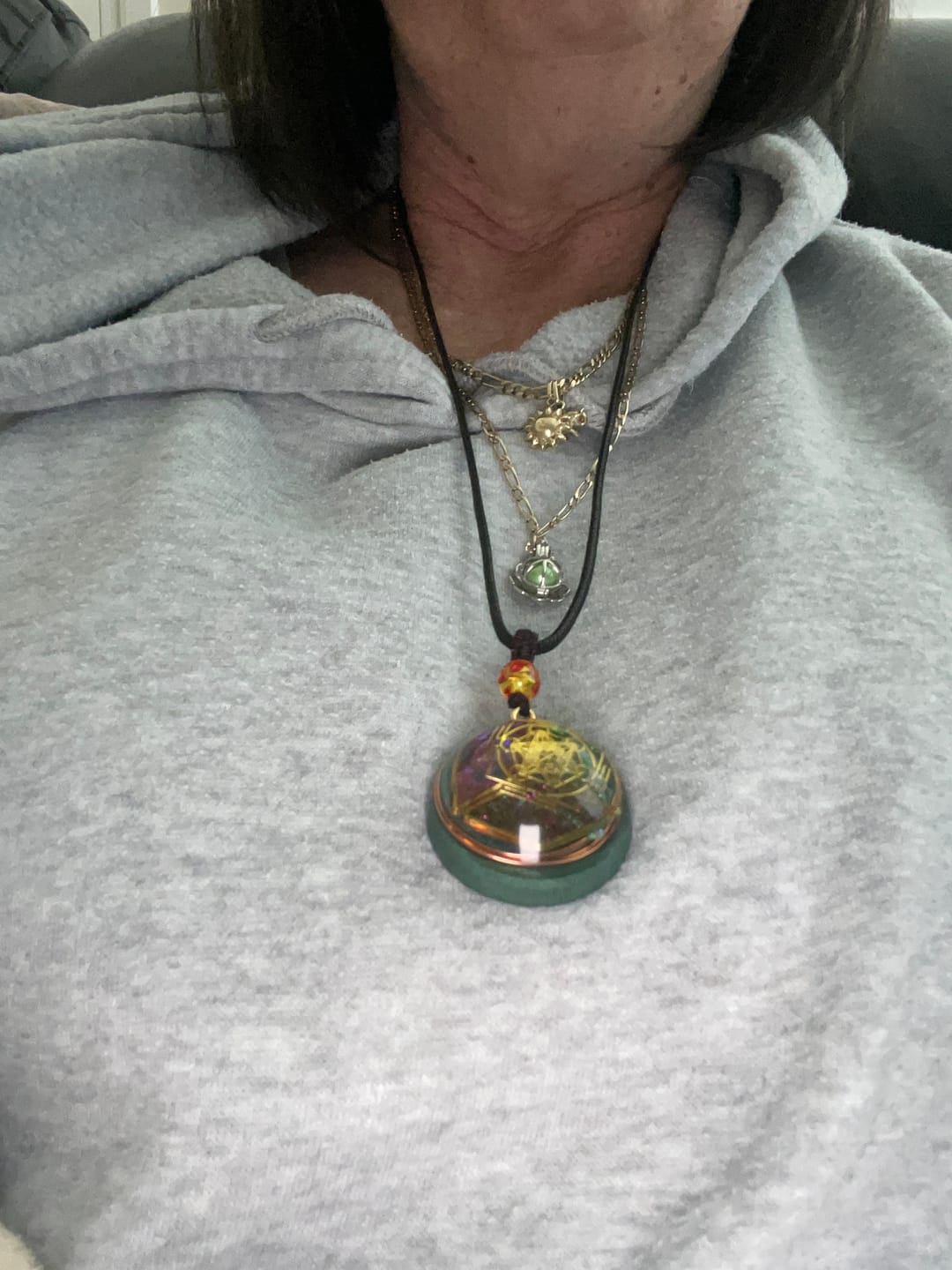 Customer photo review of Magnetic Energy Talisman