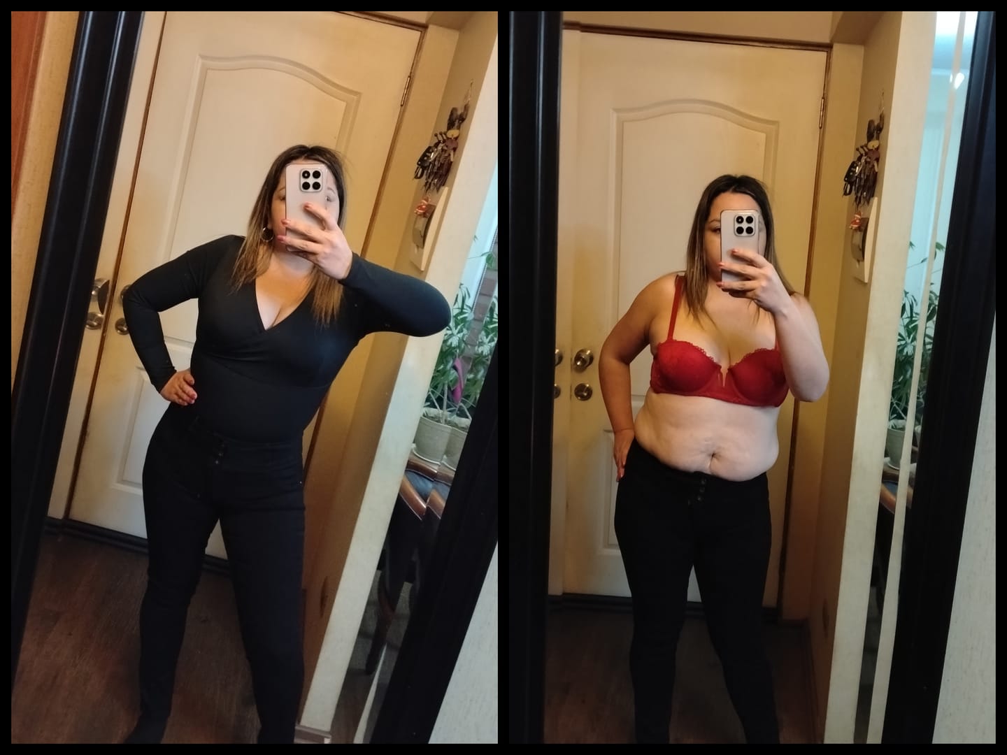 Customer photo review of B04-Colaless | Body Modelador Escote Cruzado Manga Larga Colaless | EZ