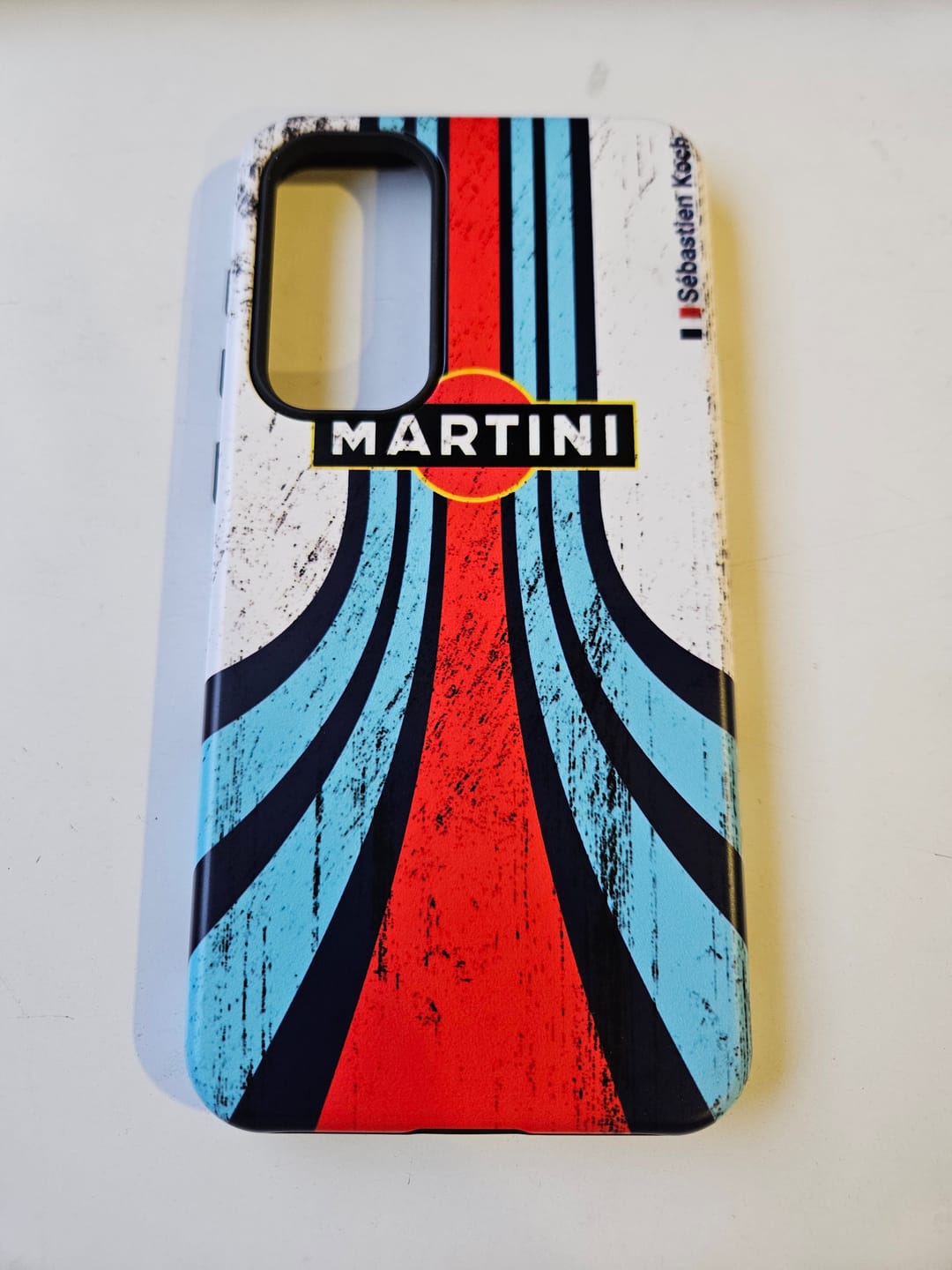 Customer photo review of Martini Porsche Livery #1 - Individuelle Premium Hülle für Samsung